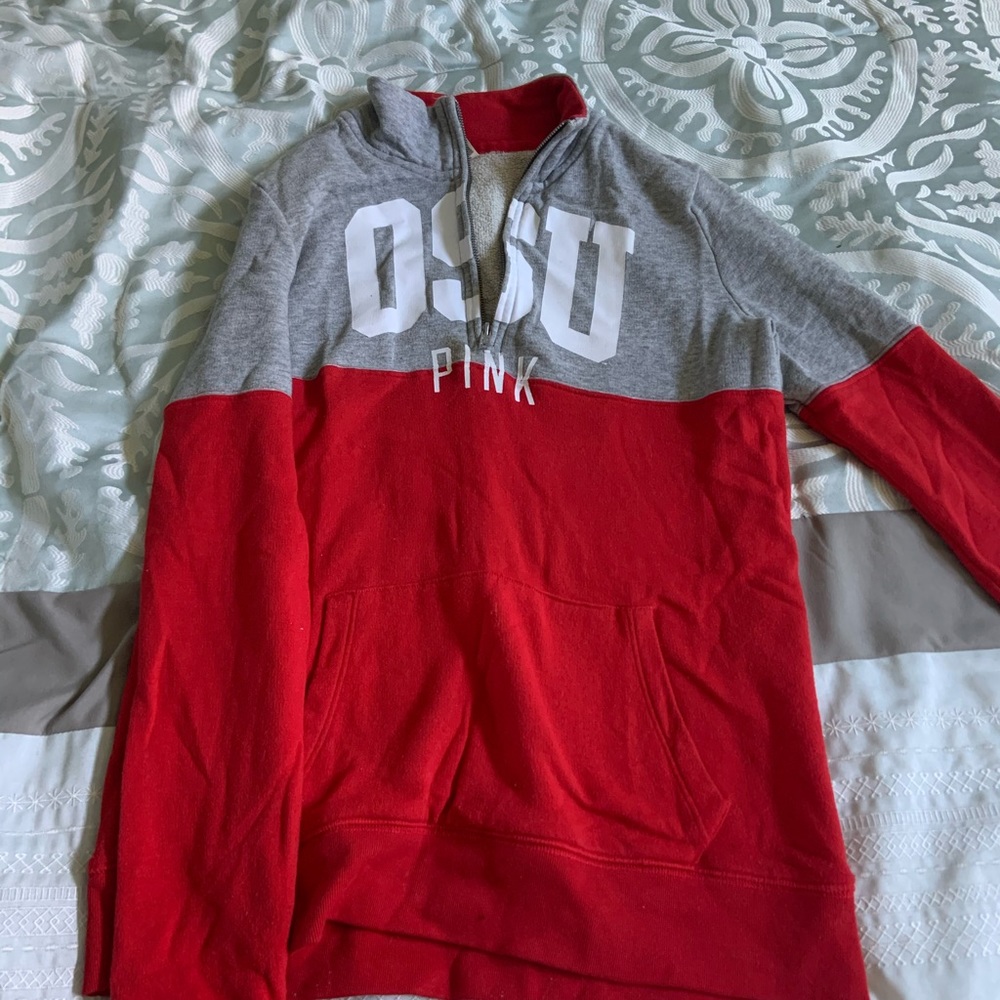 OSU Victoria secret quarter zip
